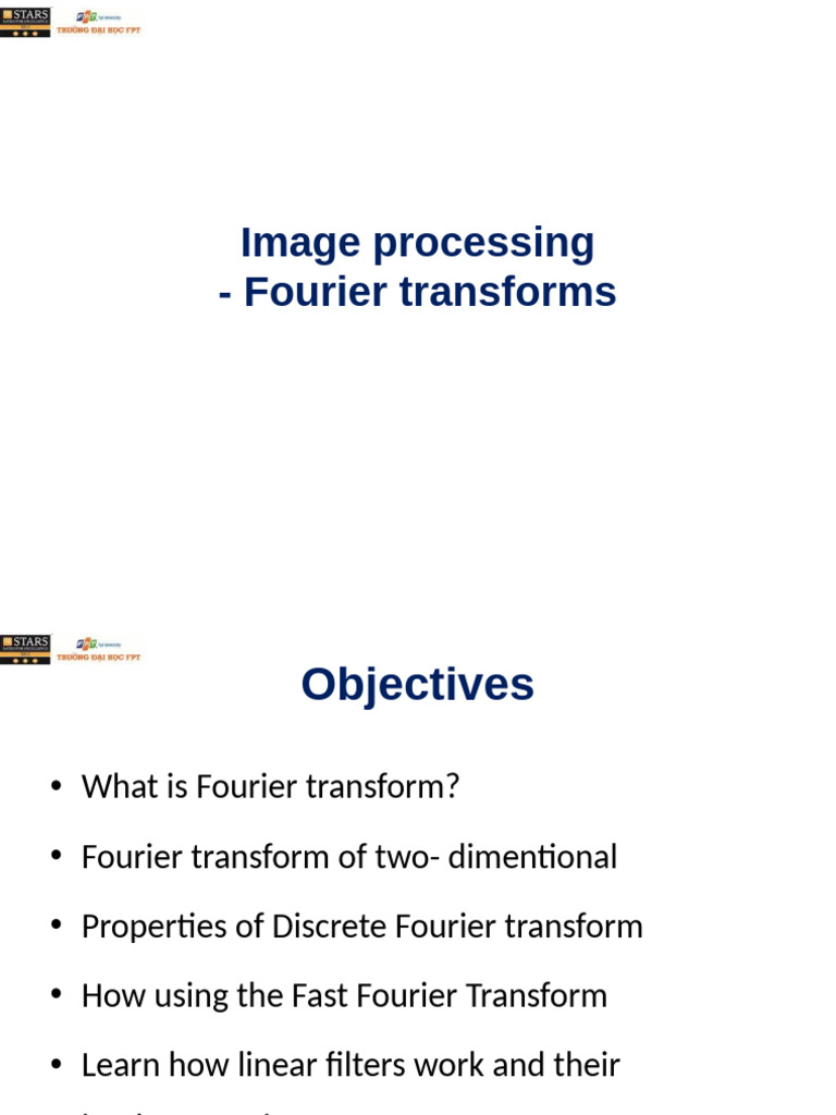 Fourier Transform in Image Processing | PDF | Sine Wave | Fourier Transform