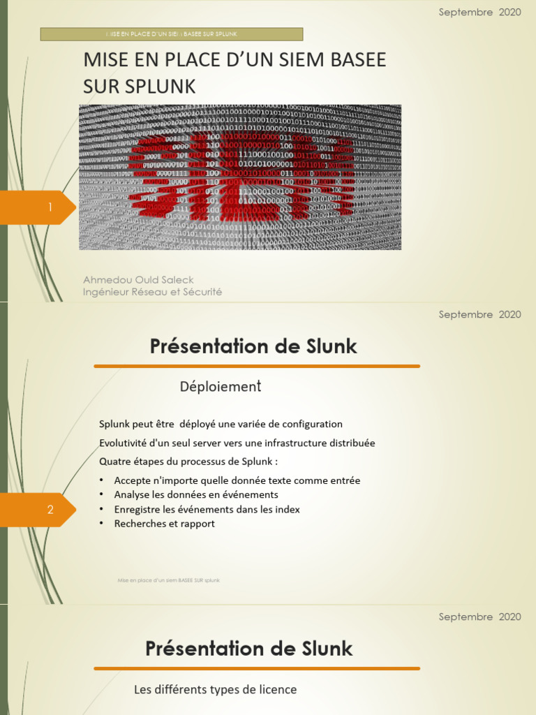 Guide d'Installation SIEM avec Splunk | PDF | Informatique | Logiciel