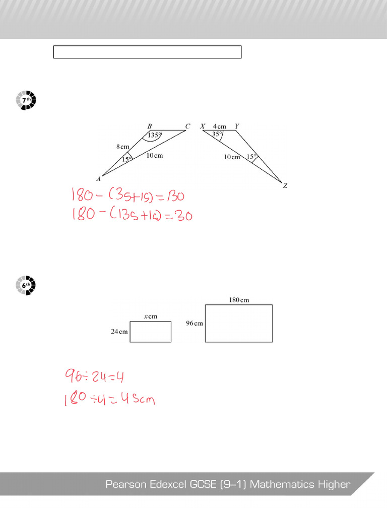Unit 12 Geometry Assessment Questions | PDF | Area | Rectangle