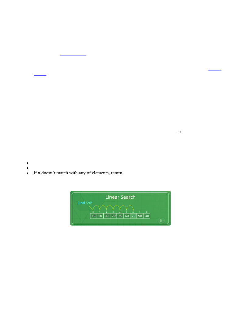 Overview of Searching Algorithms | PDF | Theoretical Computer Science ...