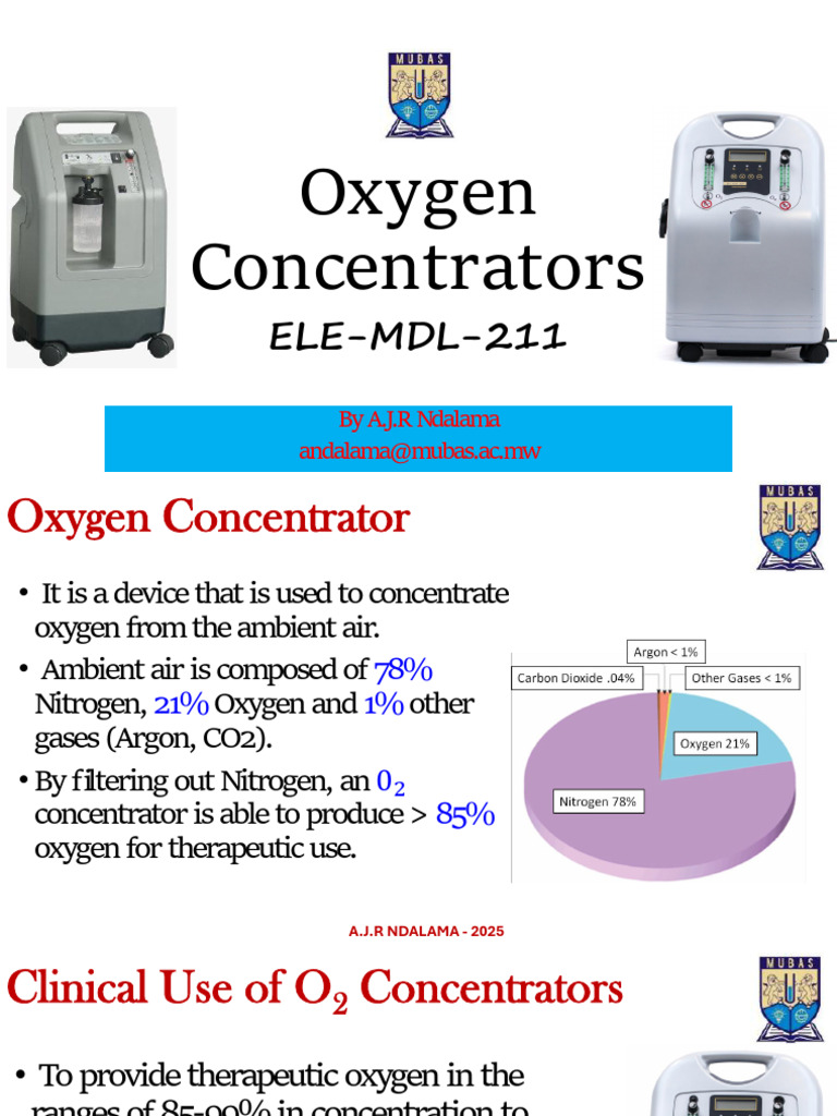 Oxygen Concentrators: Clinical Overview | PDF | Zeolite | Valve