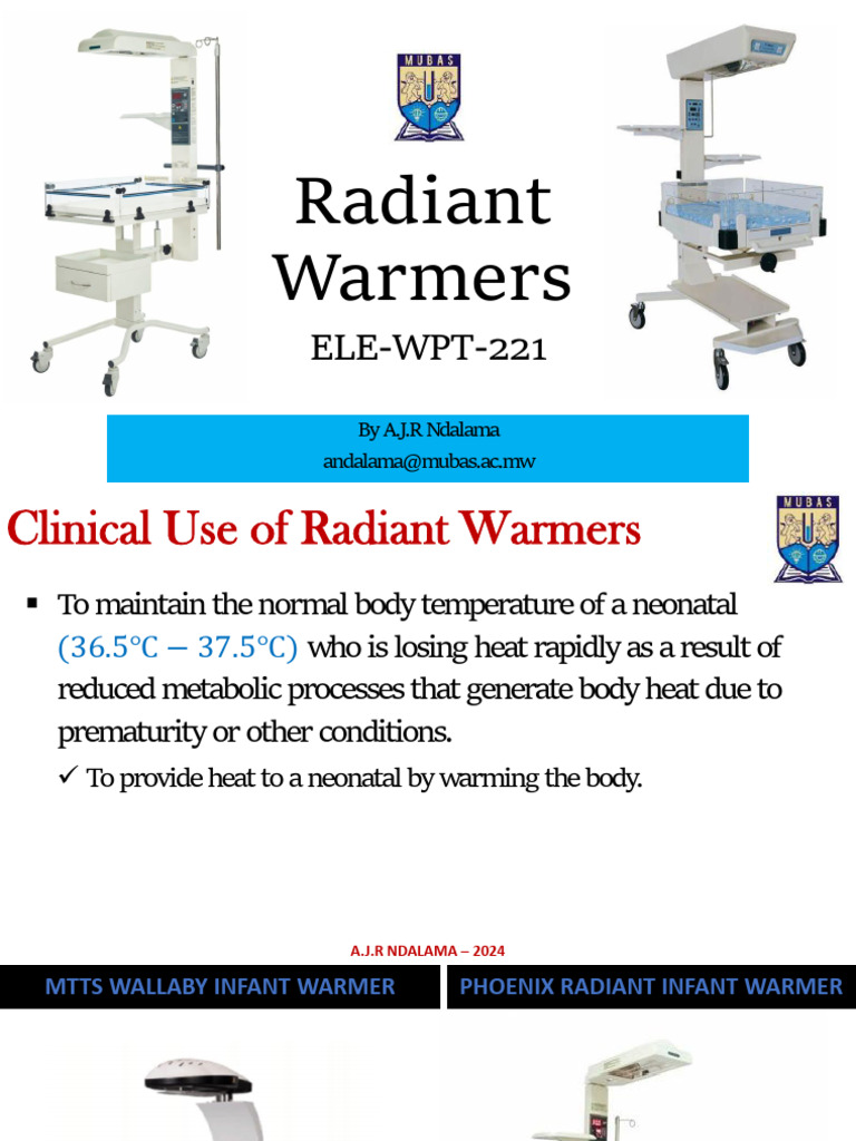 Clinical Use of Radiant Warmers | PDF | Power Supply | Electrical ...