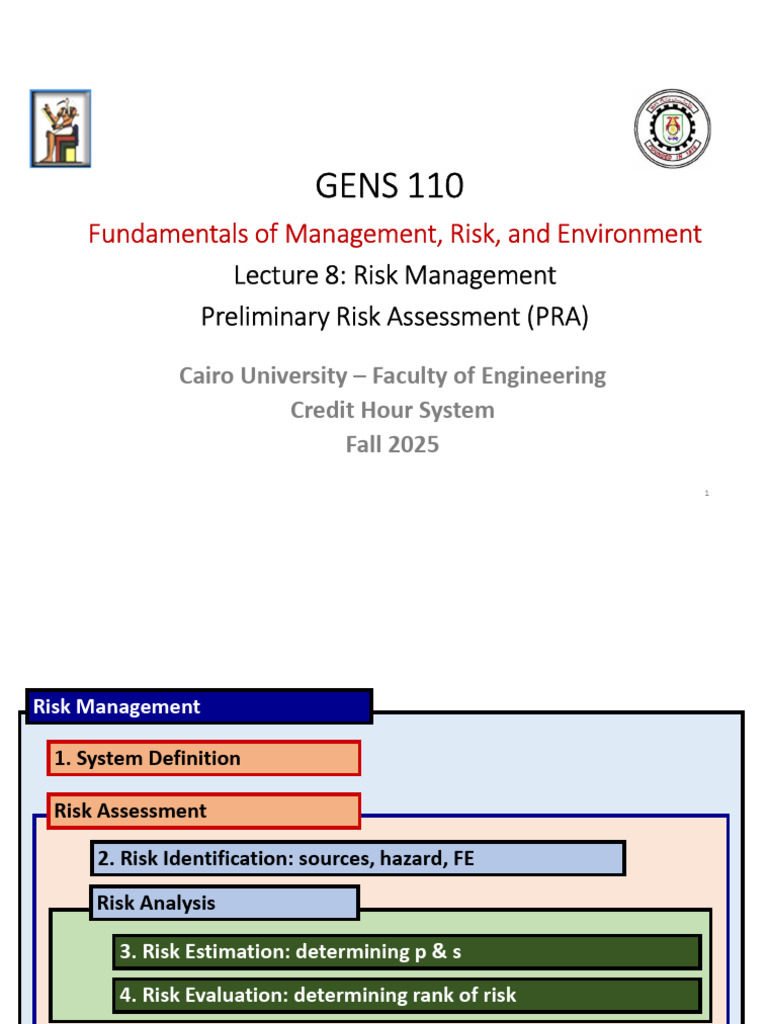 Risk Management and Assessment Guide | PDF | Risk | Risk Assessment