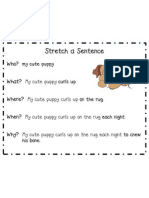 Stretch A Sentence Poster