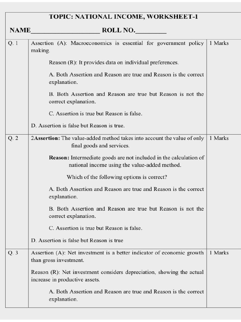 National Income | PDF