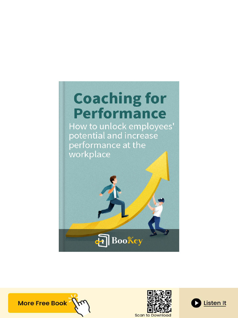 Coaching for Performance Insights | PDF | Goal Setting | Motivational