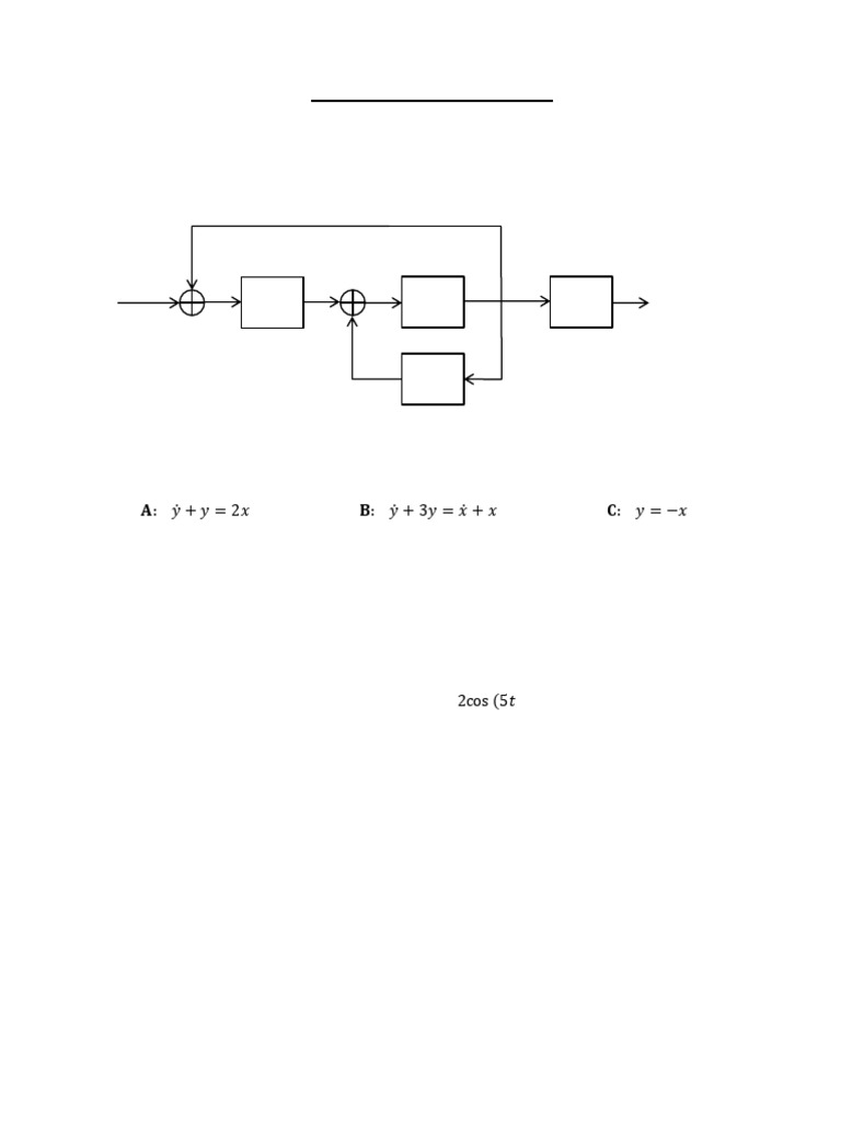 BME513 Example of Final Exam | PDF