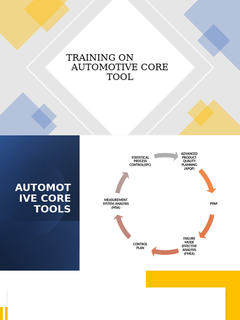 Automotive Quality Process Training | PDF | Business Process | Analysis