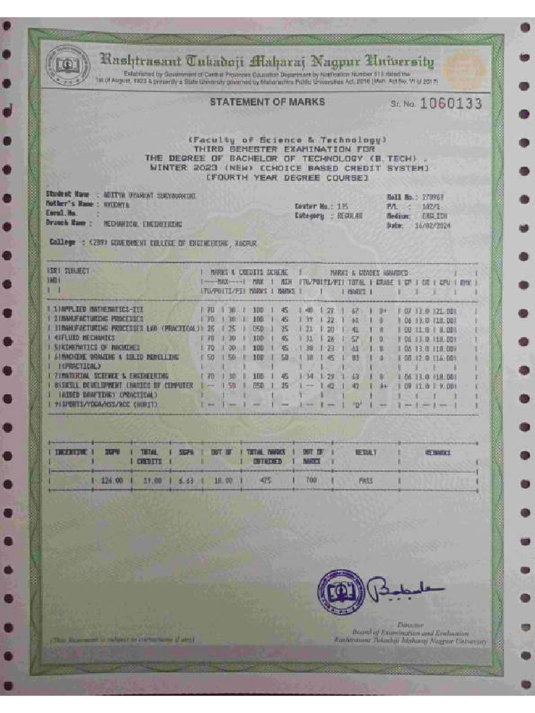 3rd SEM & 4th SEM - Compressed | PDF