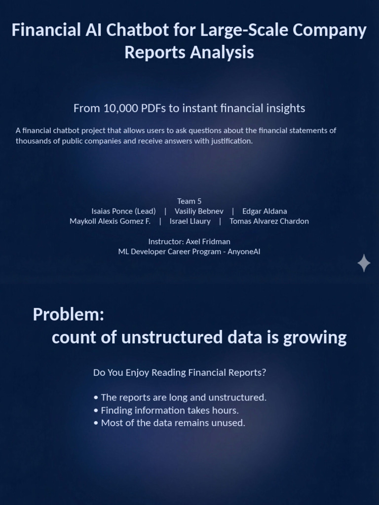 Final Financial Ai Chatbot | PDF | Computing | Information Science