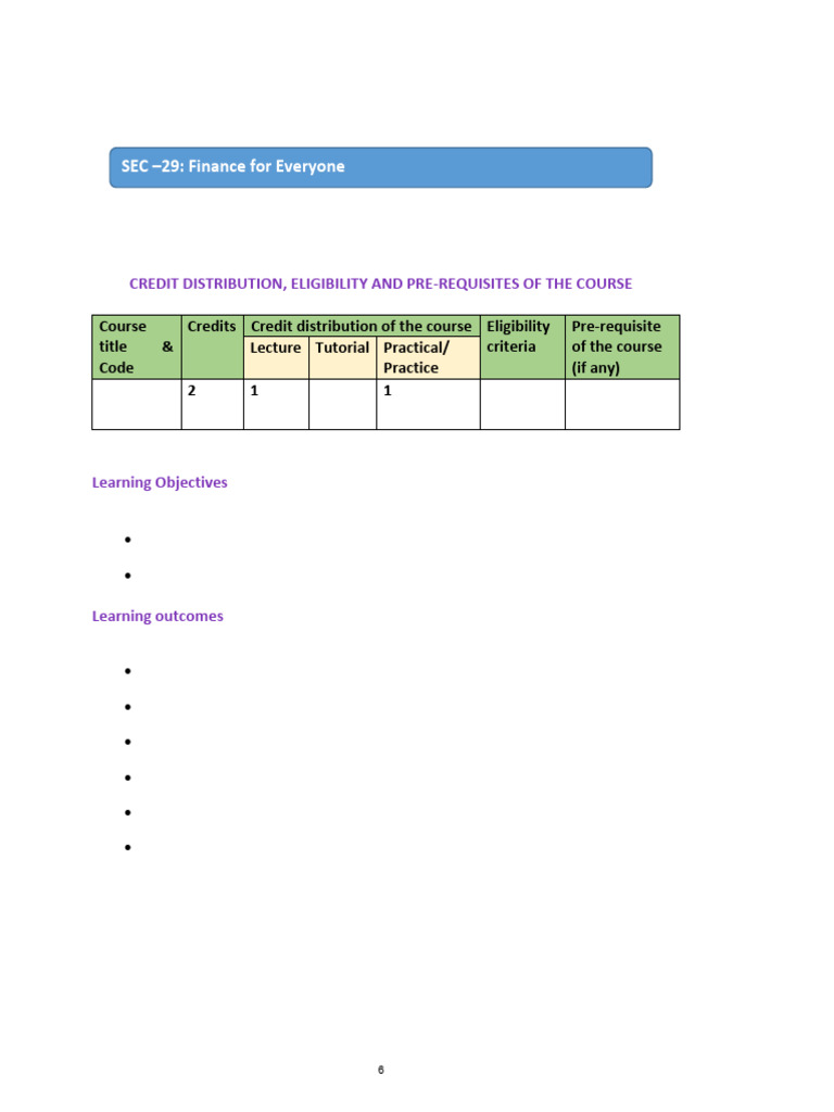 Financial Planning Course Overview | PDF | Banks | Stocks