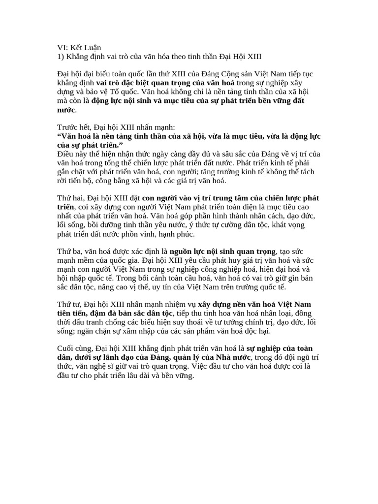 Phần VI | PDF