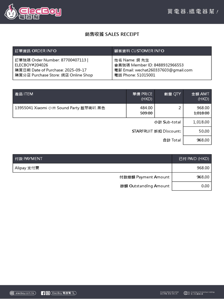 Elecboy Invoice | PDF