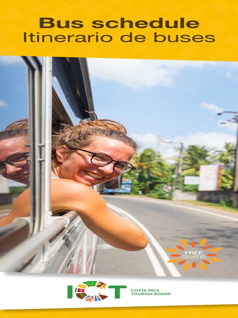 Guía de Itinerario de Buses en Costa Rica | PDF | Transporte ...