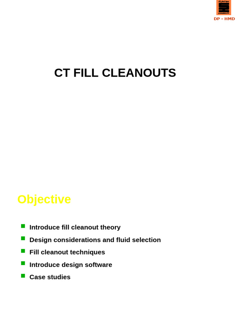 CT Fill Cleanout Techniques Overview | PDF | Foam | Gel
