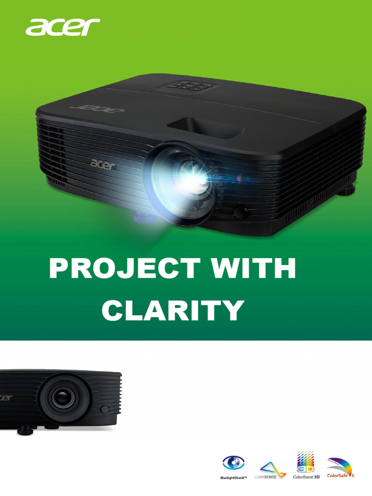 Acer Projector x1123hp | PDF | Hdmi | Film And Video Technology
