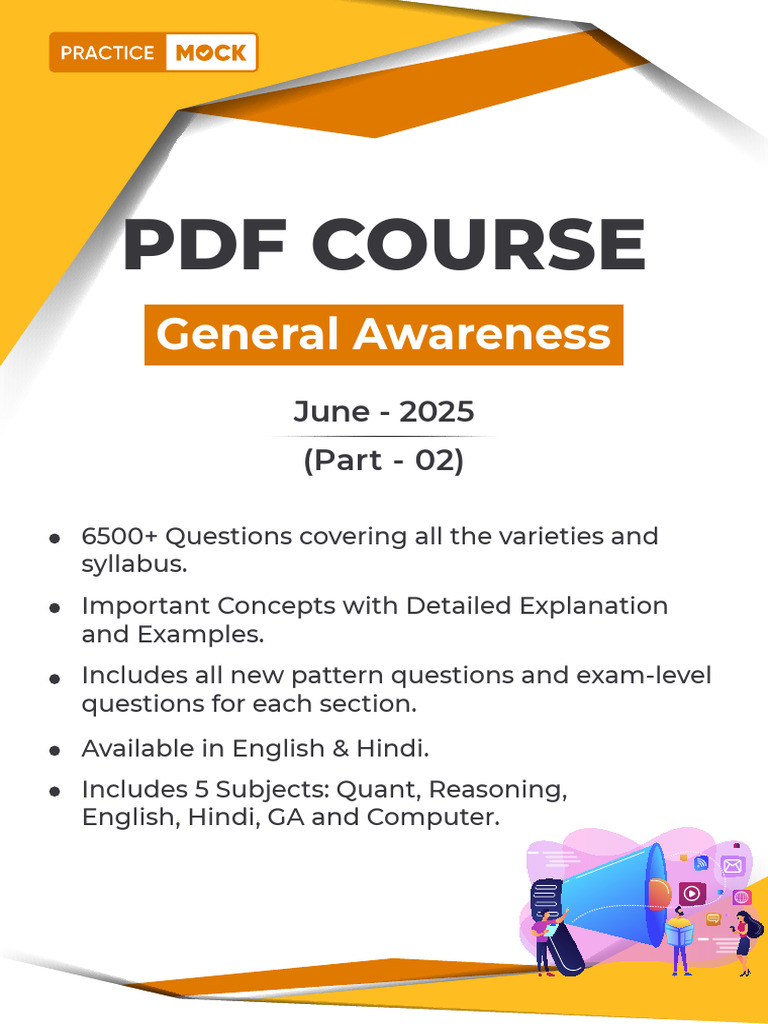 General Awareness PDF Course - June 2025 | PDF | Space X