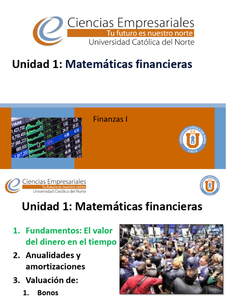 Fundamentos de Matemáticas Financieras | PDF | Interés | Interés compuesto