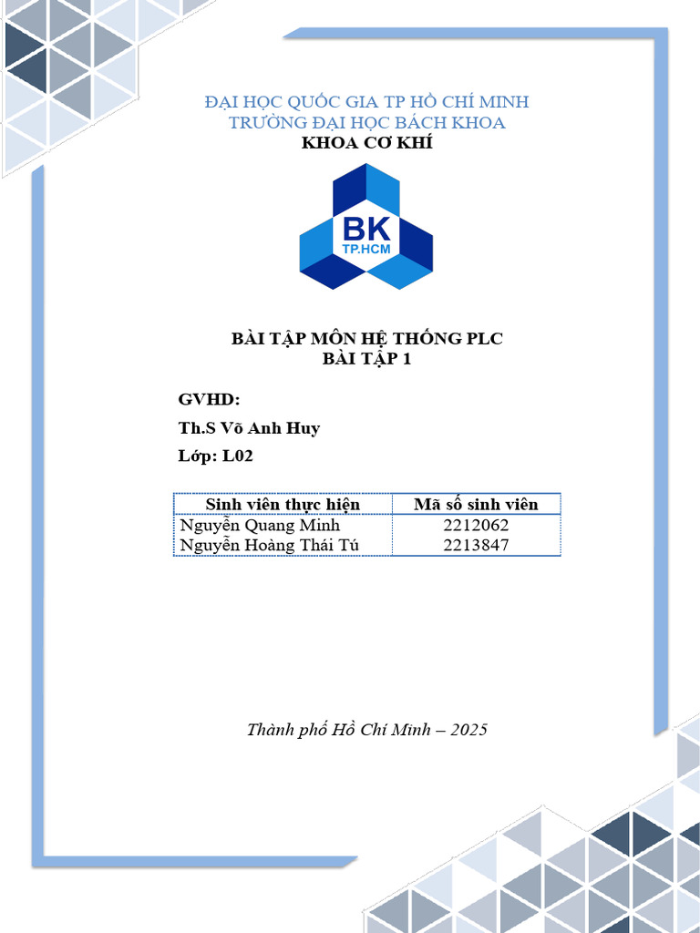 BÀI 1 - PLCN | PDF