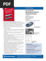 Audi A4 Service Manual 2002-2008 | PDF | Motor Vehicle | Car Body