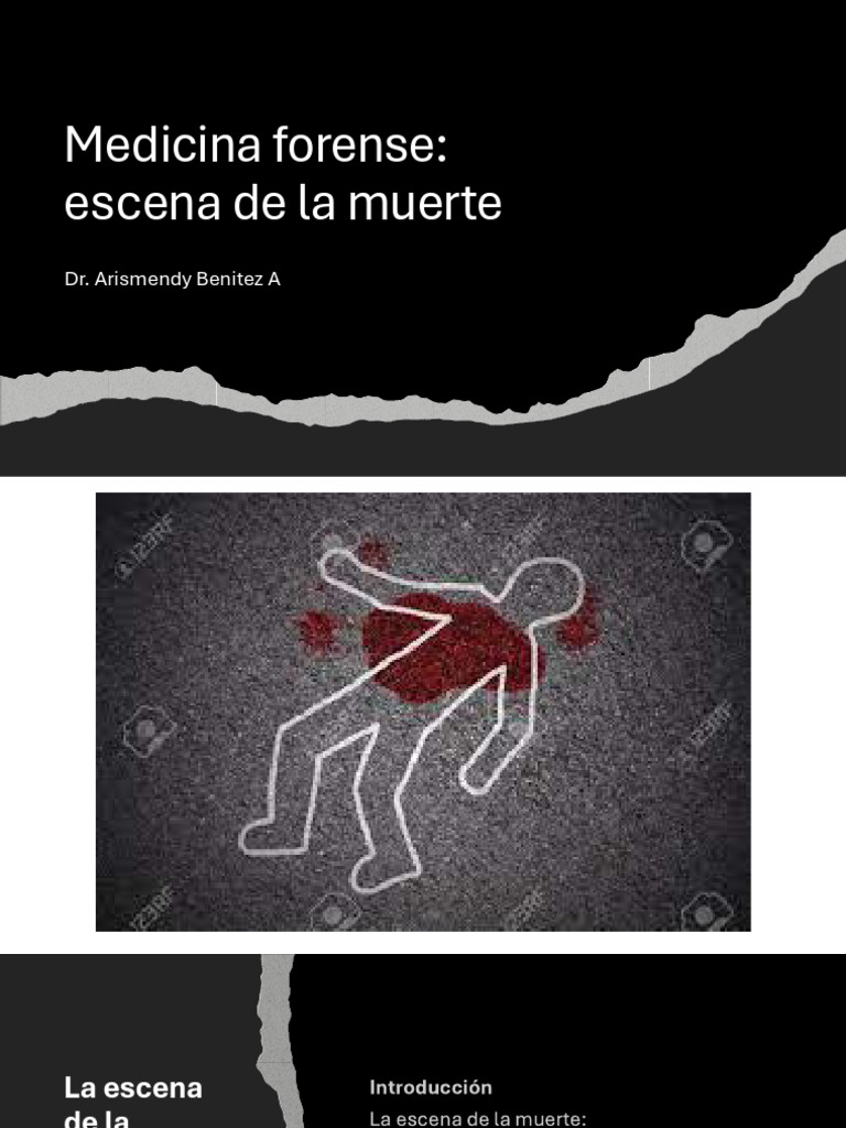 Escena de La Muerte | PDF | Muerte | Jurisprudencia médica