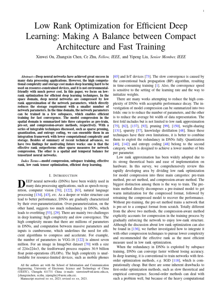 2303.13635v1 | PDF | Deep Learning | Tensor