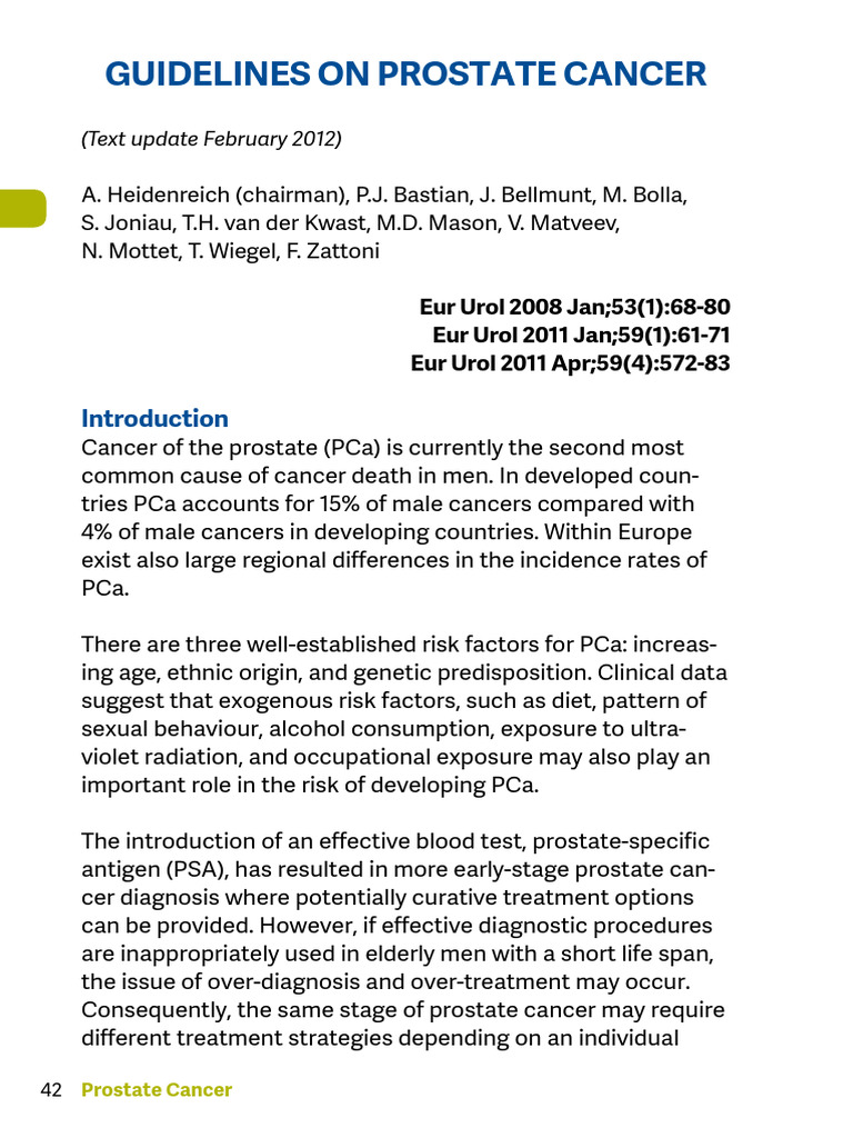 2 | PDF | Prostate Specific Antigen | Prostate Cancer