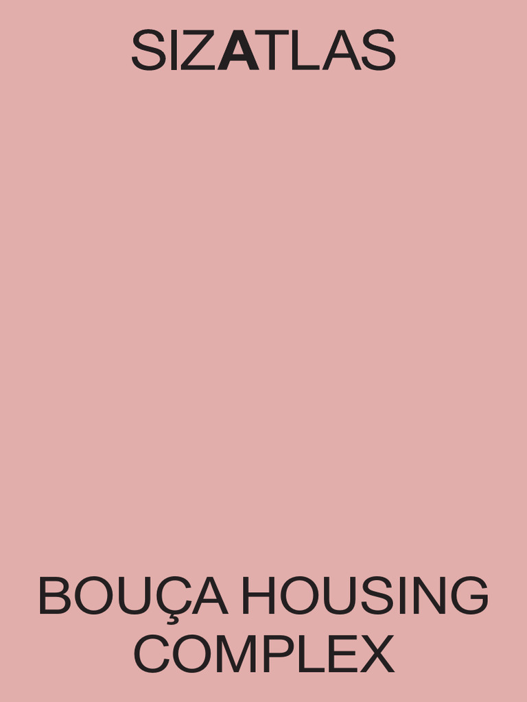 Siza Atlas: Bouça Housing Complex Overview | PDF | Wall | Concrete