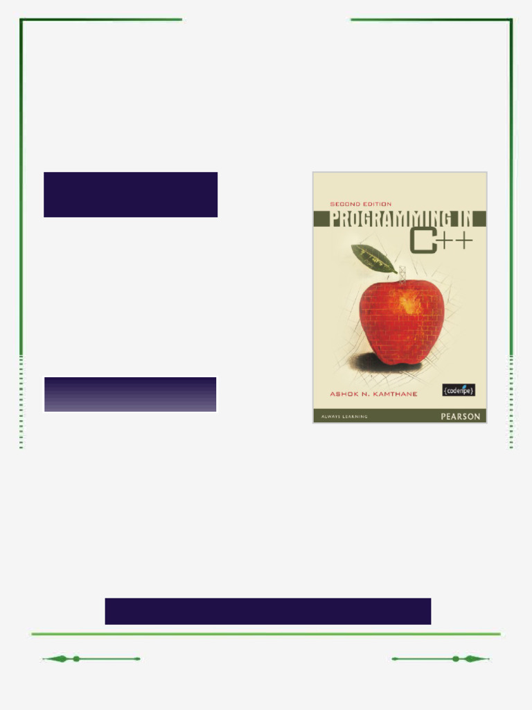 Programming in C 2nd Edition Safari ebook repaired pdf | PDF | Pointer ...