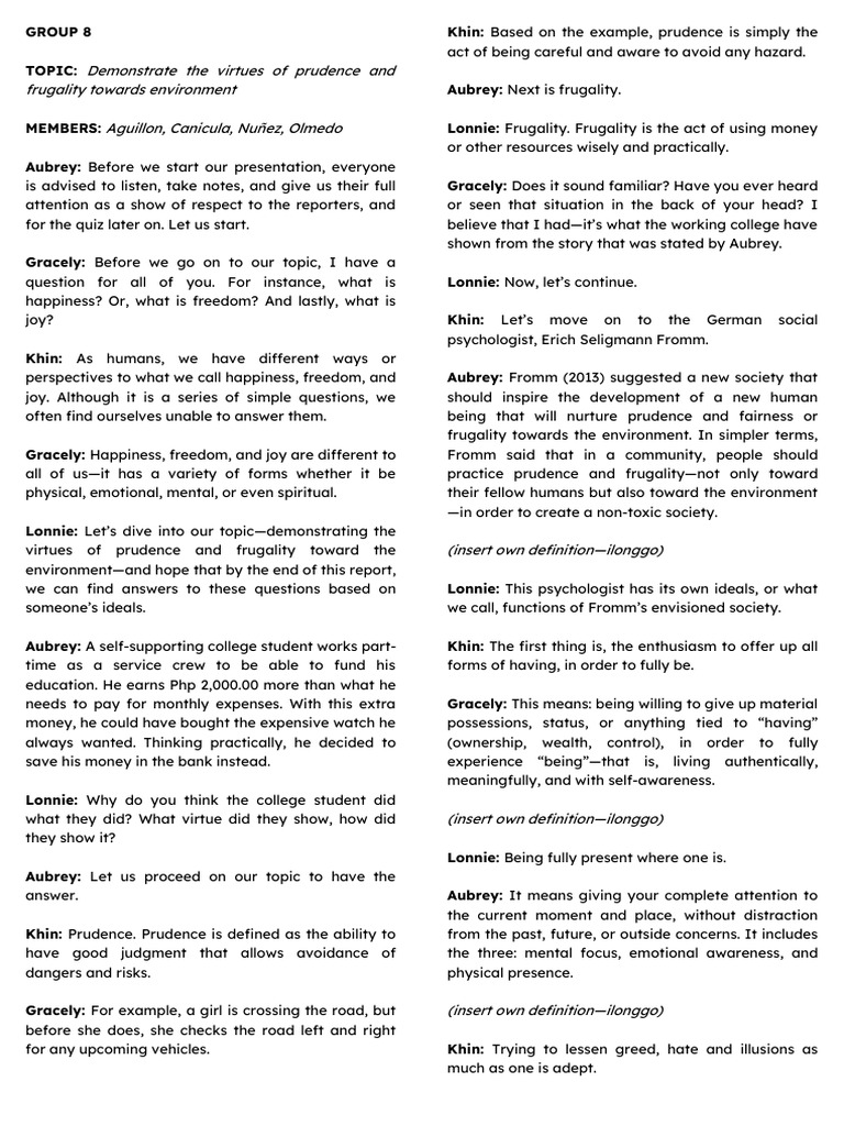 Philosophy Script | PDF | Happiness | Psychology