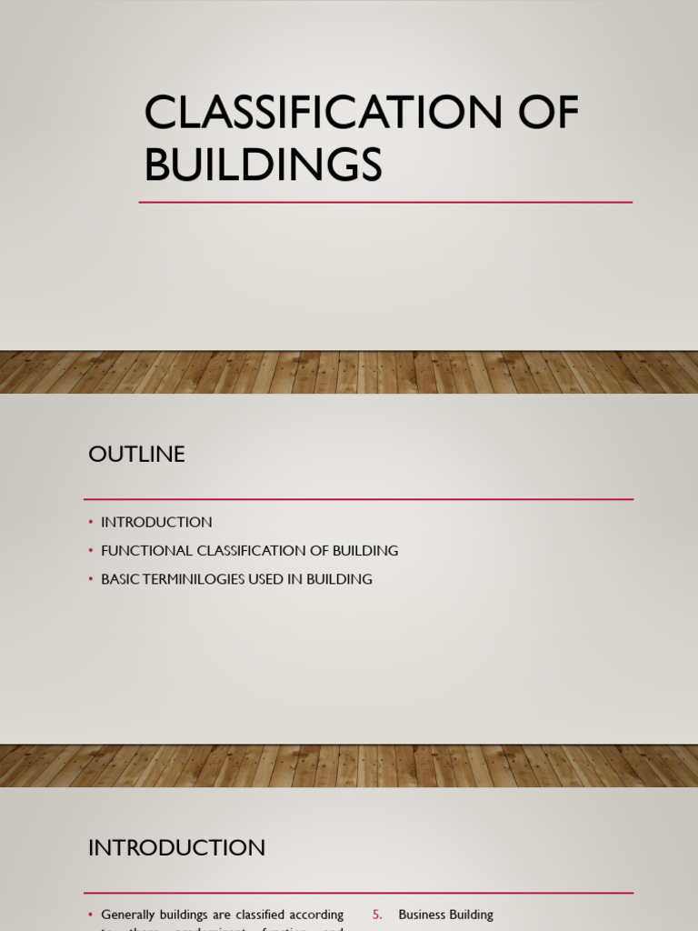 Building Classification Types Explained | PDF | Building | Apartment