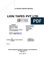 Lions Tapes Project s y b b A