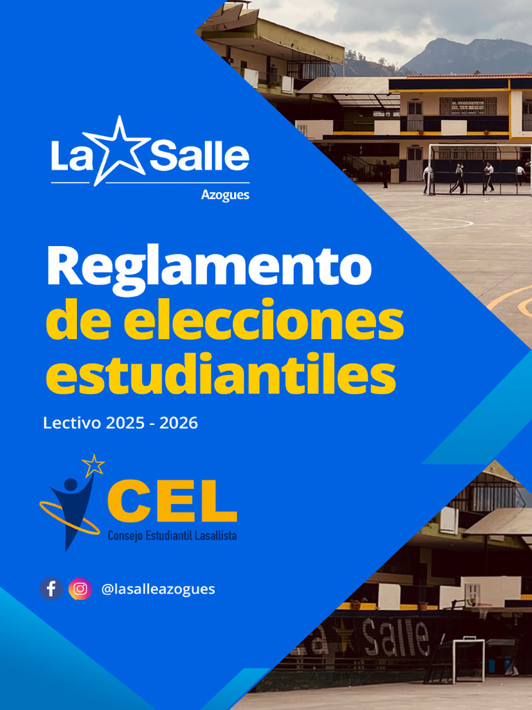 Reglamento del Consejo Estudiantil 2025-2026 | PDF | Democracia ...