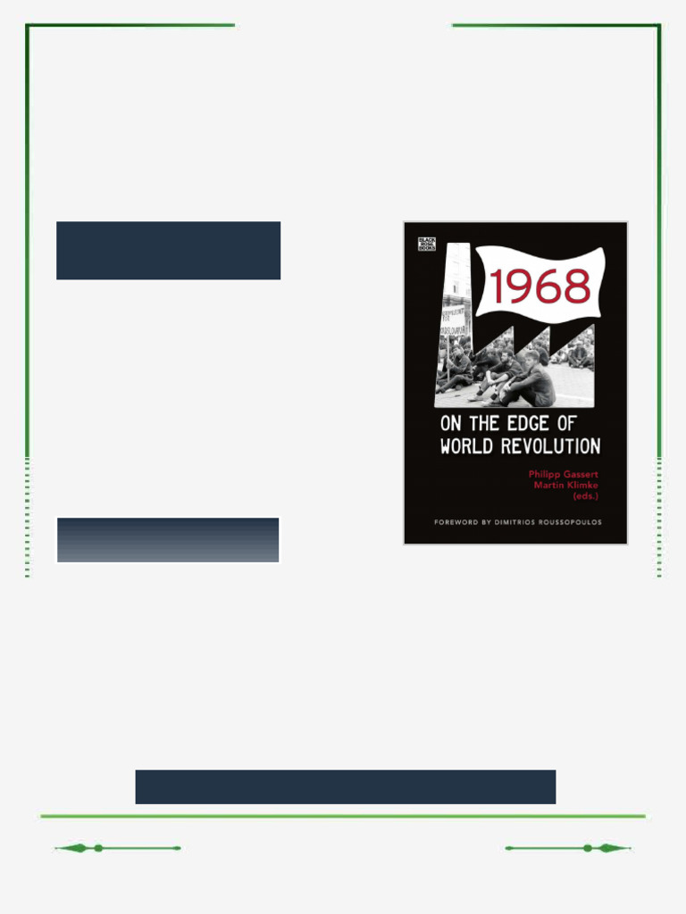 1968 On the Edge of World Revolution 1st Edition Phillipp Gassert eBook ...