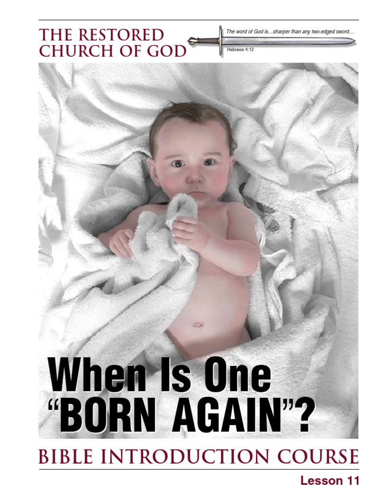 Understanding Spiritual Rebirth in Christianity | PDF | Born Again | Jesus