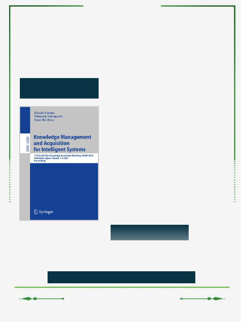 Knowledge Management and Acquisition for Intelligent Systems 17th ...