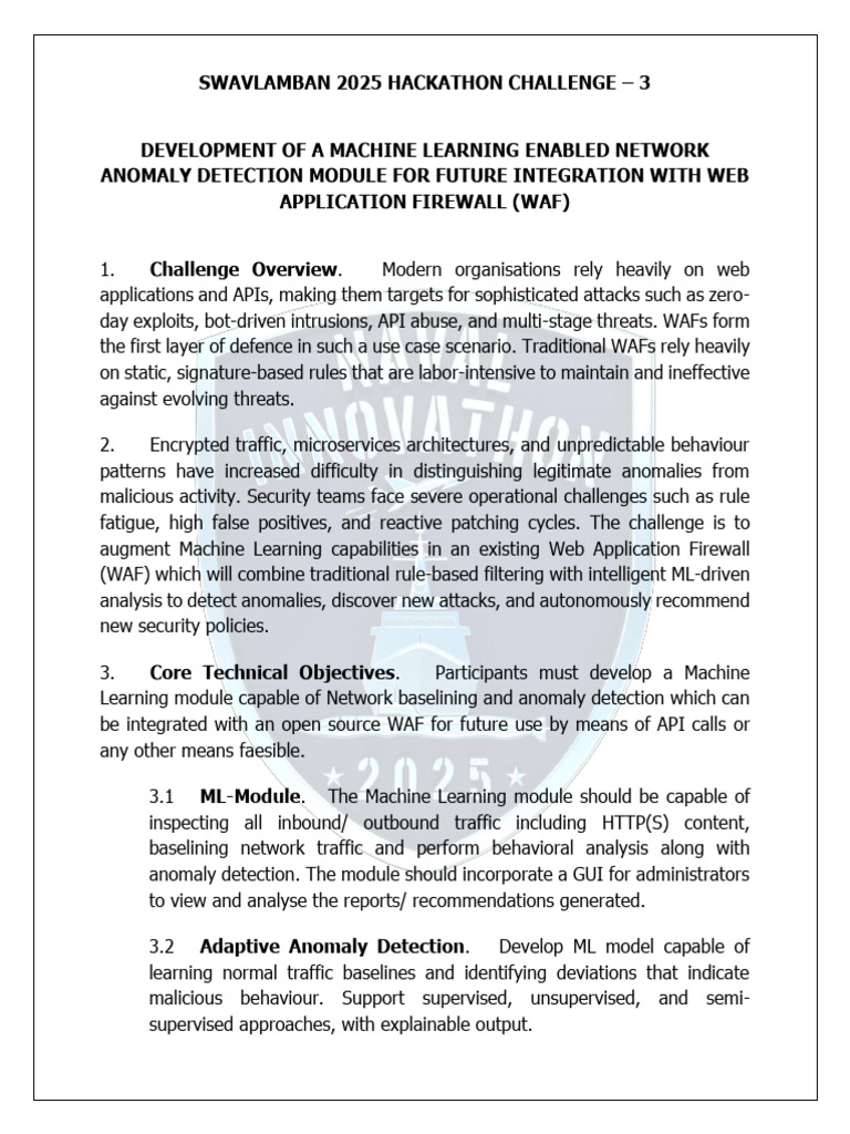 Hackathon Challenge 3_Naval Innovathon | PDF | Machine Learning ...