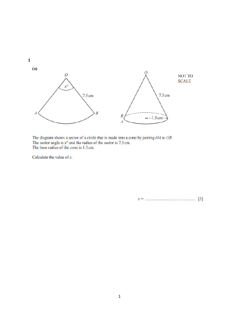 Mensuration Past Papers Collection | PDF