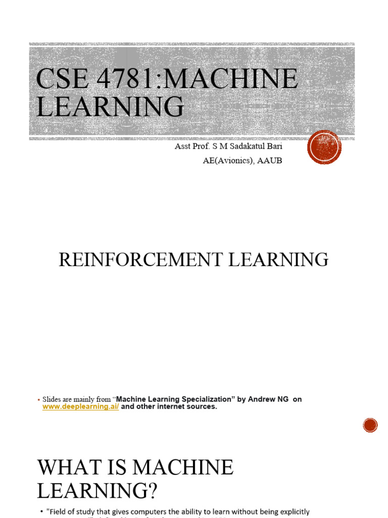 Mars Rover Reinforcement Learning Guide | PDF