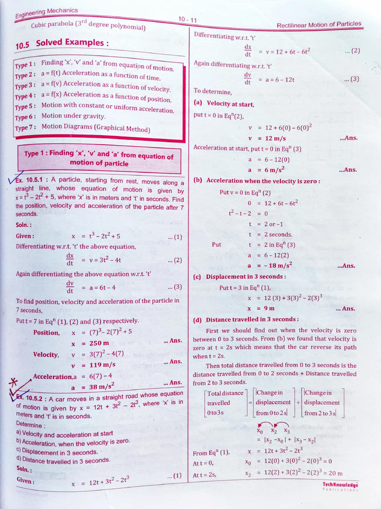 Ass - Unit 4 Mechanics | PDF