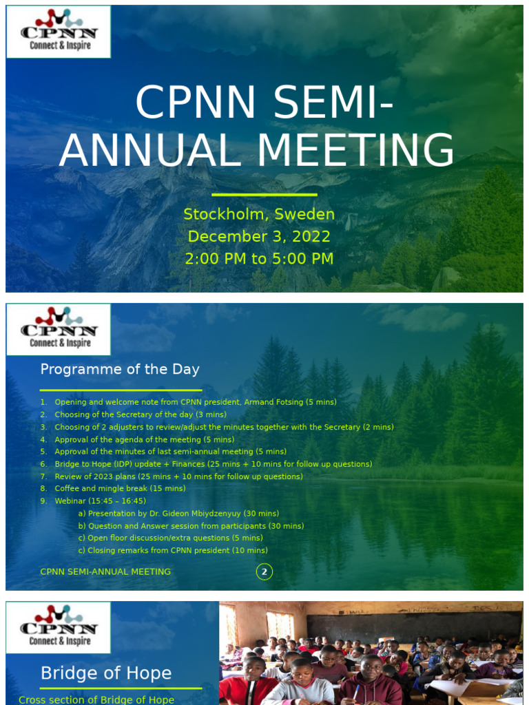 2022 Semi-Annual Meeting | PDF