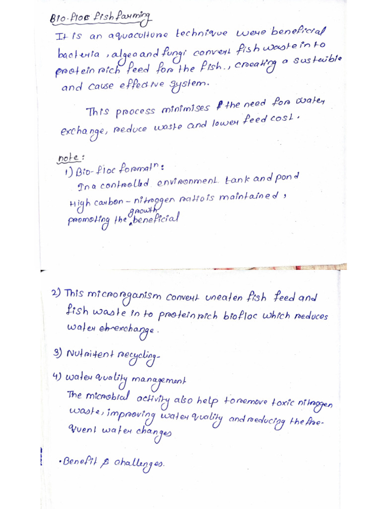 Benefits of Biofloc Aquaculture Systems | PDF