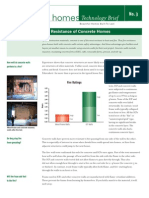 Concrete Homes Brief Energy Fire Resistance