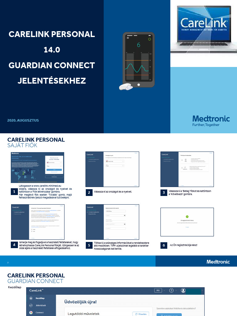 CareLink Personal 14 - Guardian Connect | PDF