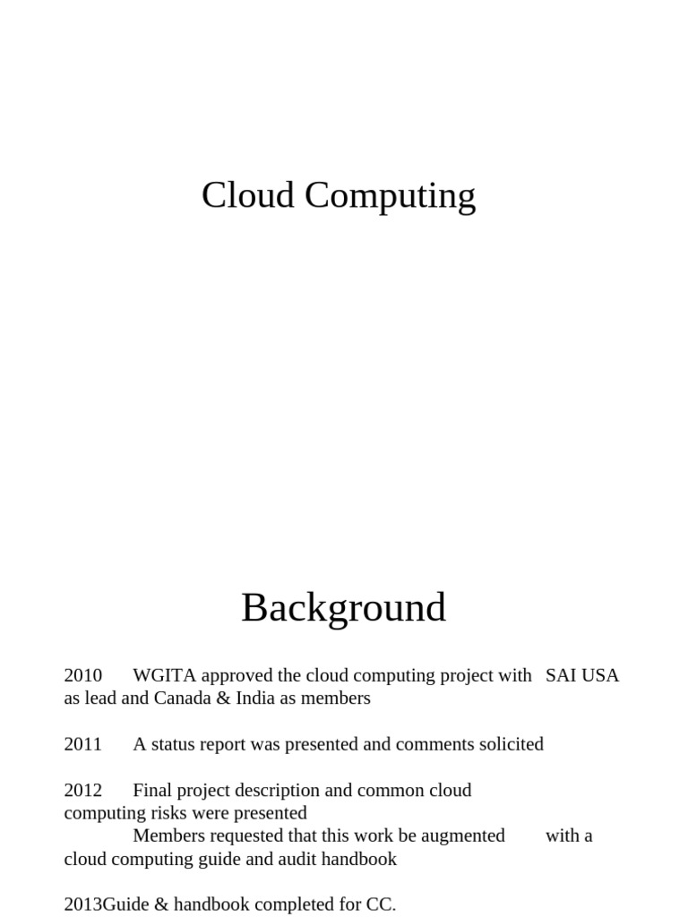 Cloud Computing 1 | PDF | Cloud Computing | Software As A Service