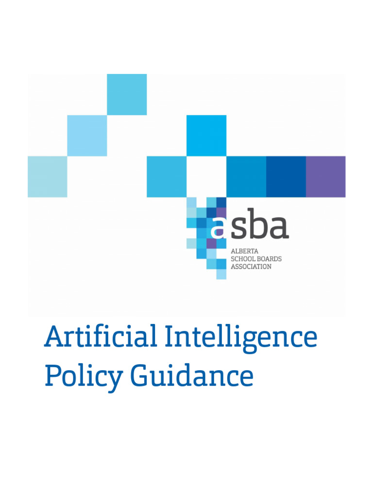AI Policy Guidance for K-12 Education | PDF | Artificial Intelligence ...