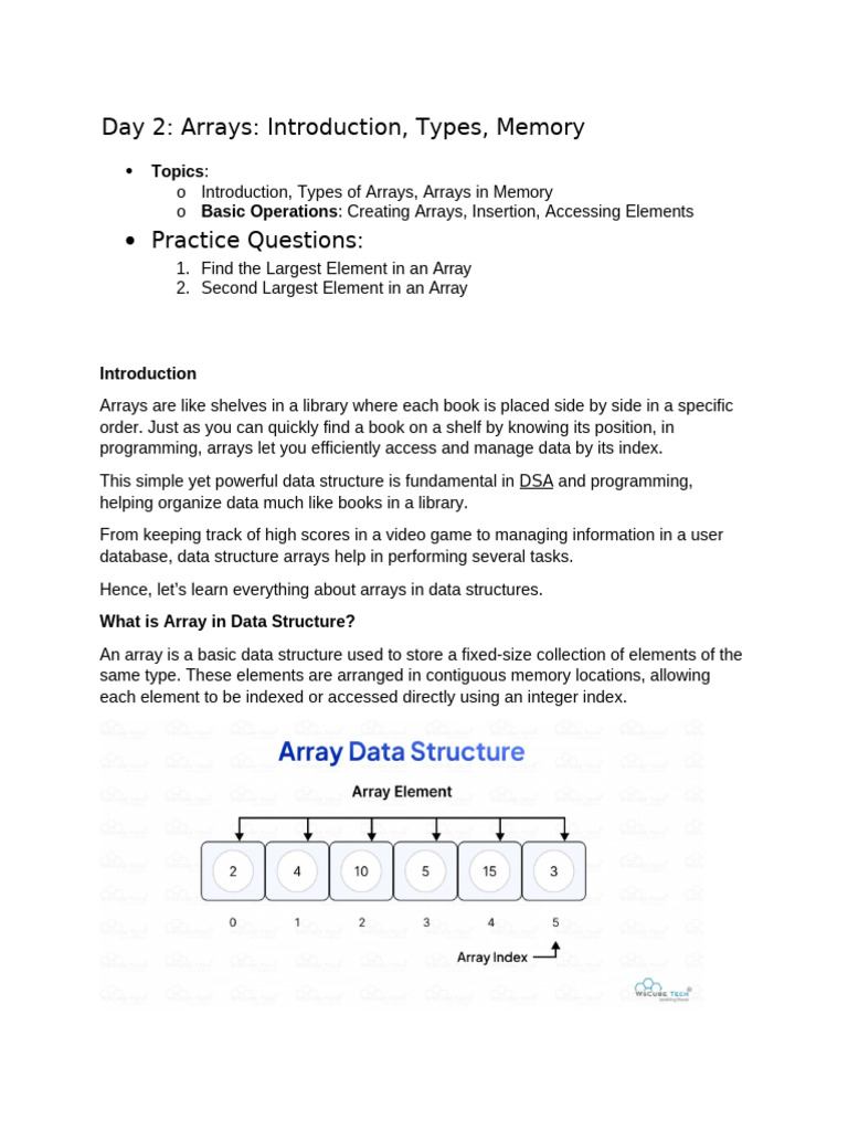 Day2 | PDF | Data Structure | Software Development