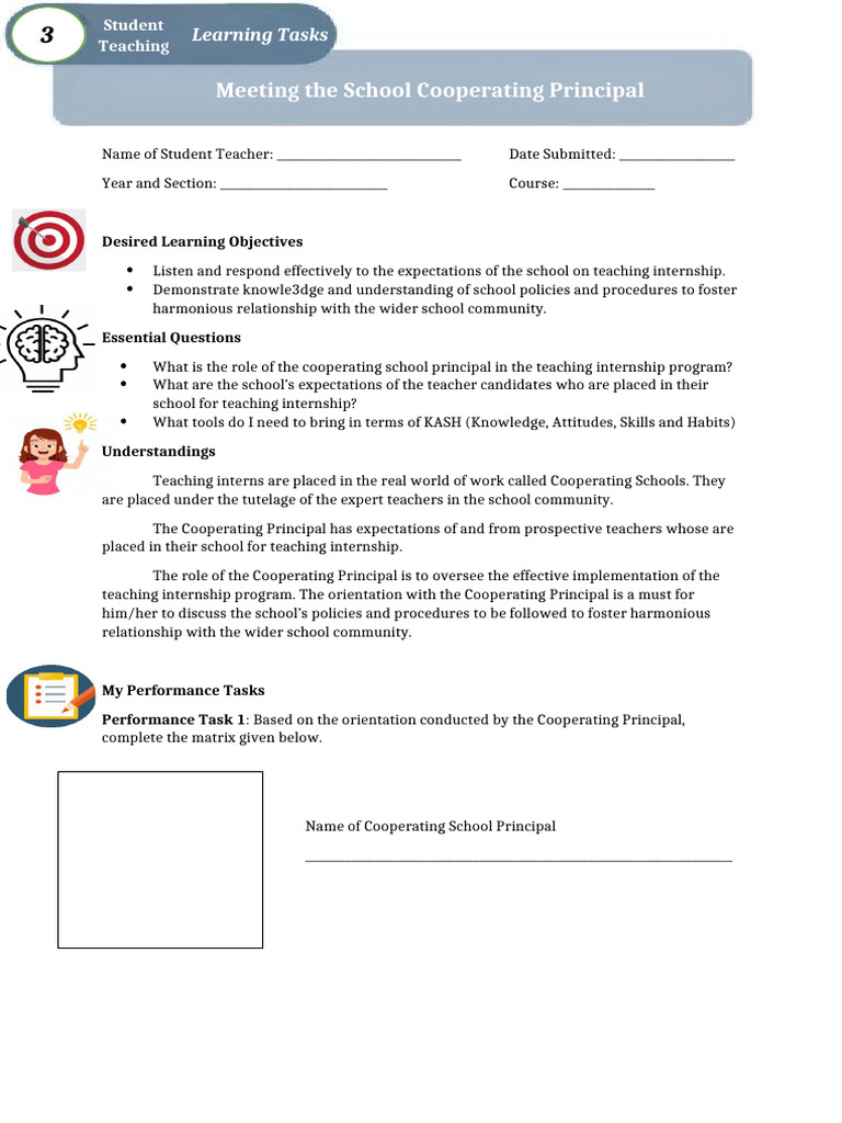 ST Learning Task 3 PRINT | PDF | Mentorship | Teachers