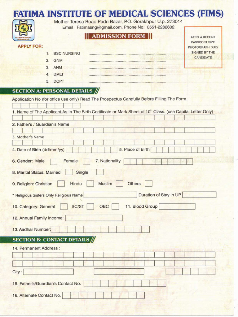 Form | PDF
