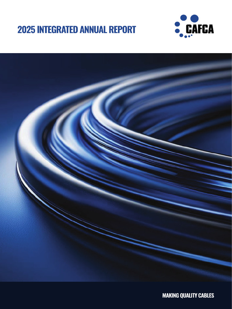 Cafca Ltd Annual Report 2025 | PDF